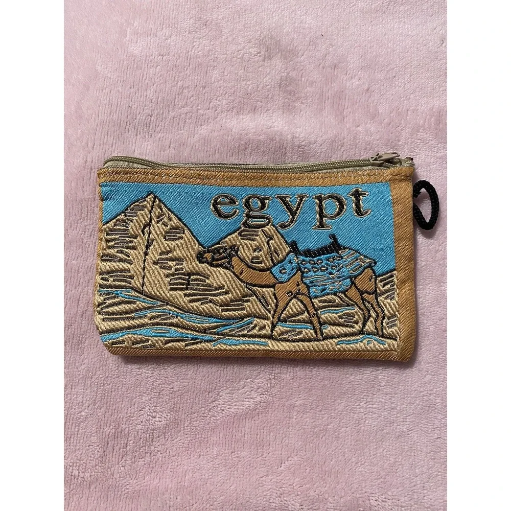 Egypt Pyramids/Camel Cosmetic,Coin,Money,Jewelry Zipper Bag 6